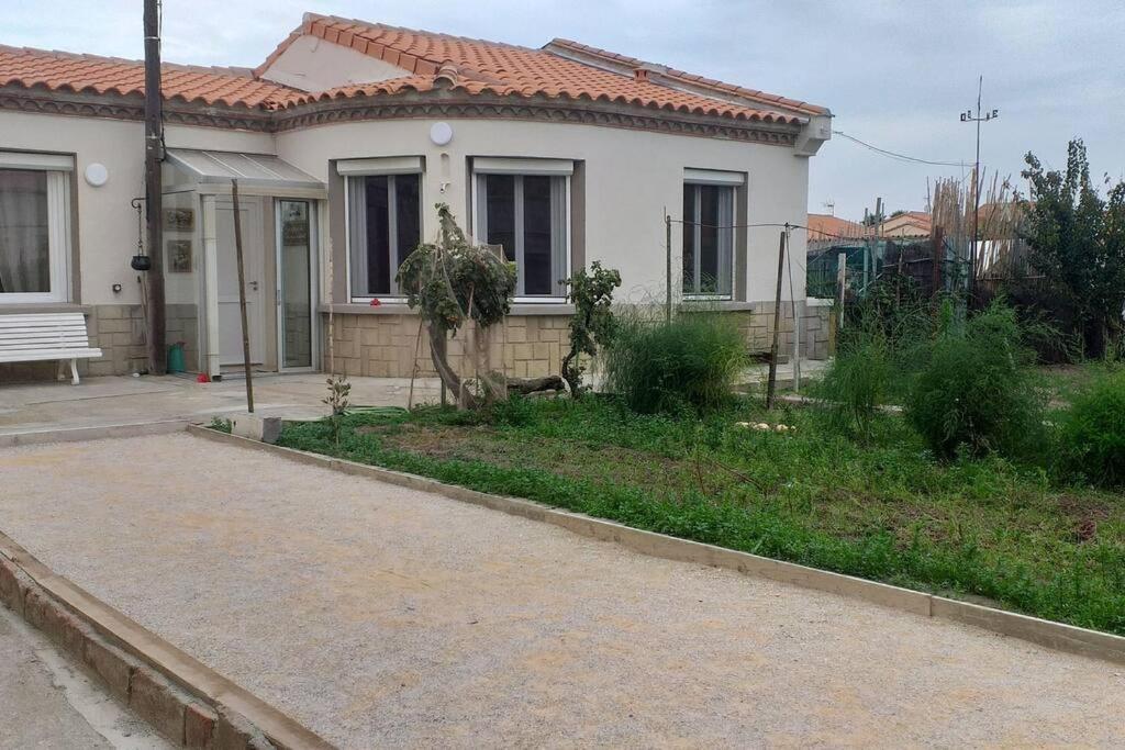 La Maison Du Bonheur Saint-Laurent-de-la-Salanque Dış mekan fotoğraf
